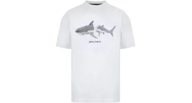 Palm Angels Shark T-Shirt White/Black