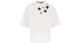 Palm Angels Shooting Stars Oversized T-Shirt White Black