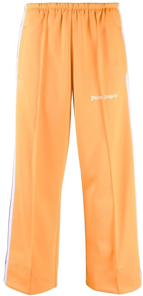 Palm Angels Side Stripe Cropped Track Pants Orange - SS23 - US