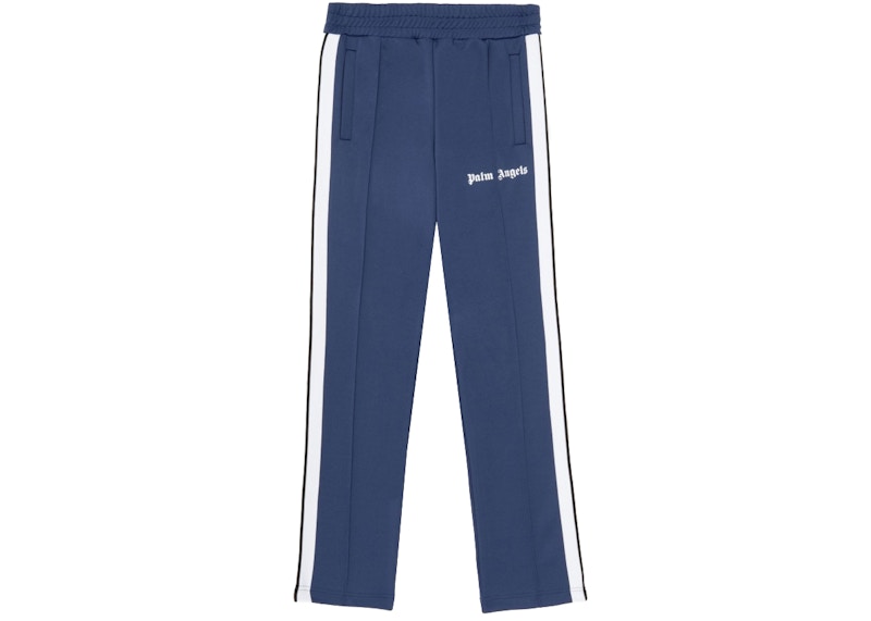 palm angels navy track pants