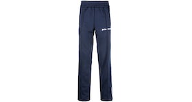 Palm Angels Side Stripe Track Pants Navy Blue/White SS22