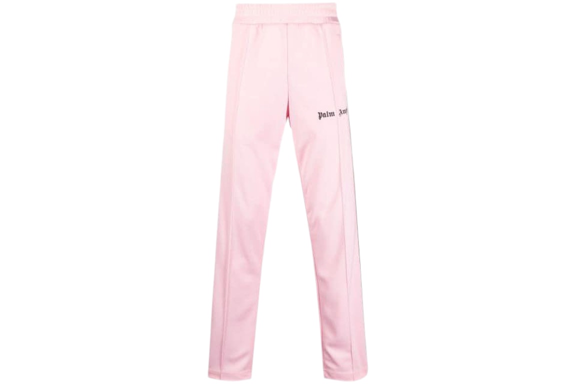 Pre-owned Palm Angels Side Stripe Track Pants Pink/red