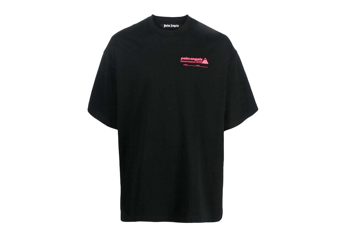 Pre-owned Palm Angels Ski Club T-shirt Black