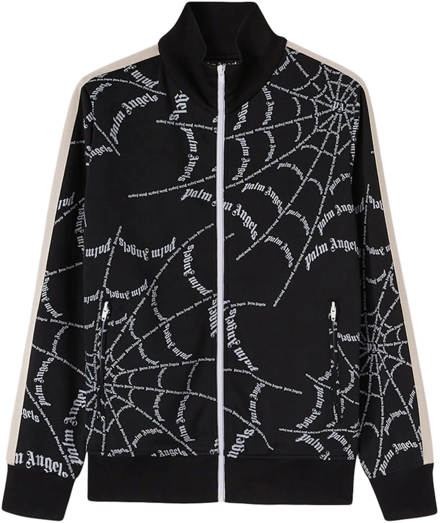 SPIDER WEB HOODIE in black - Palm Angels® Official