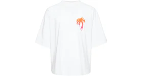 Palm Angels Sprayed Palm Logo T-shirt White