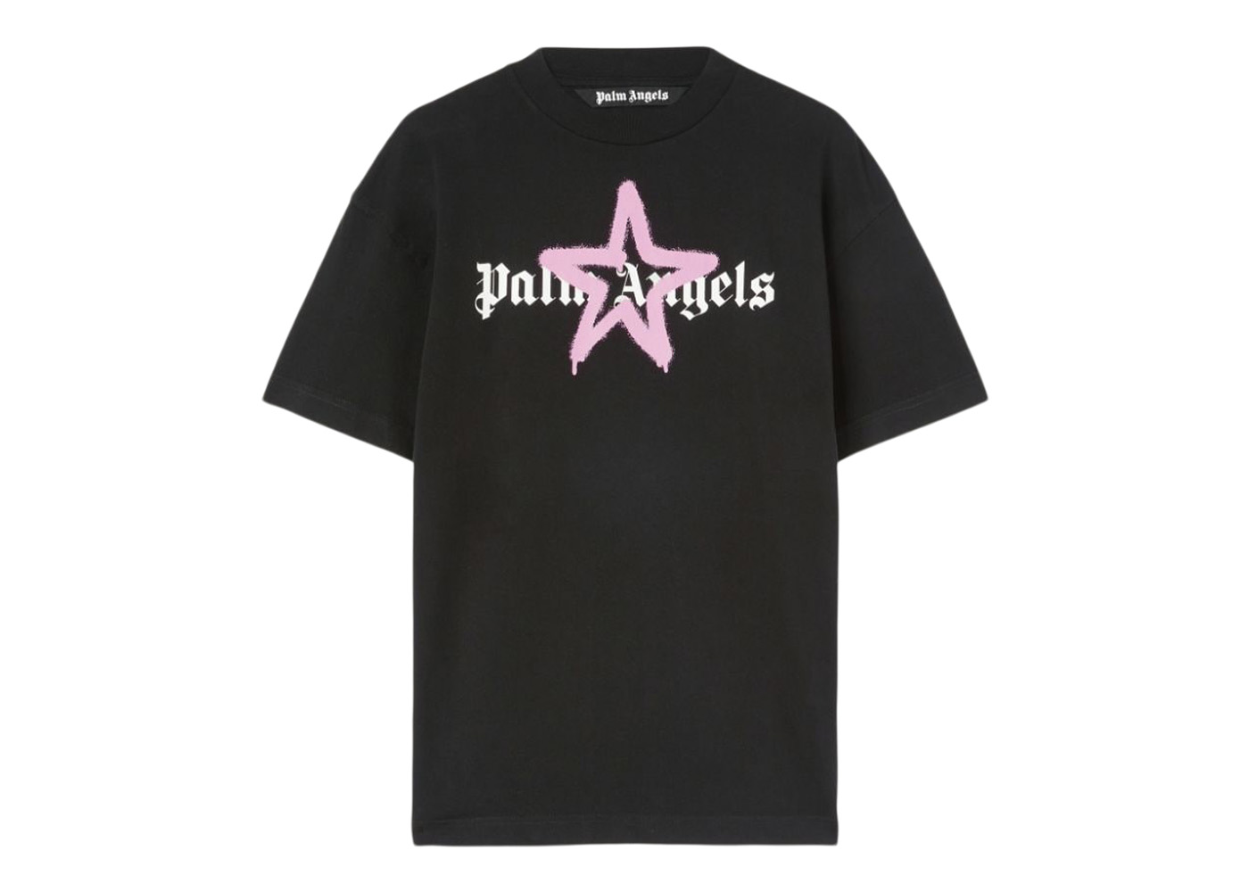 Palm Angels Las Vegas Sprayed T-Shirt Black/White