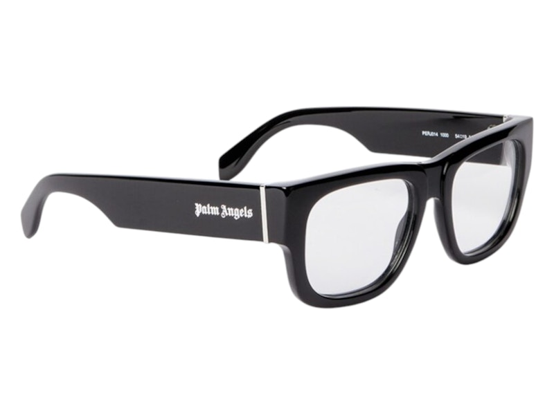 Pre-owned Palm Angels Style 14 Eyeglasses In Black Clear Lens (perj014s25pla0011000)