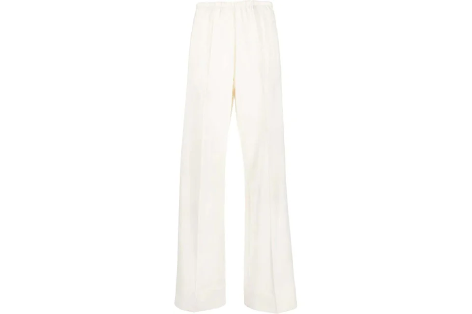 Palm Angels Suit Track Loose Pants Off-White - US