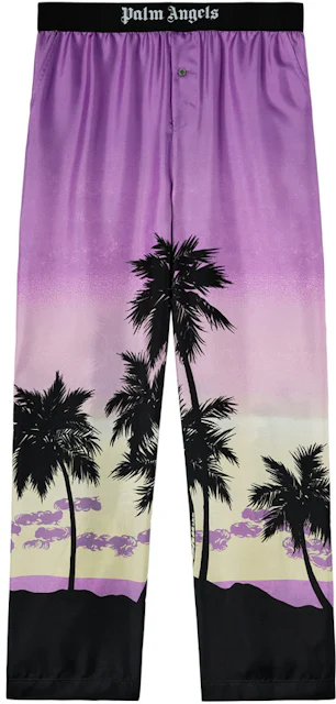 Palm Angels Sunset Pajama Pants Purple/Black Men's - SS23 - US