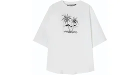 Palm Angels Sunset Palms Over T-shirt Optical White/Black