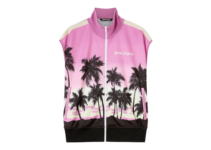 Palm Angels Sunset Track Vest Purple/Black