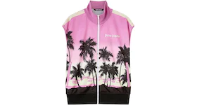 Palm Angels Sunset Track Vest Purple/Black
