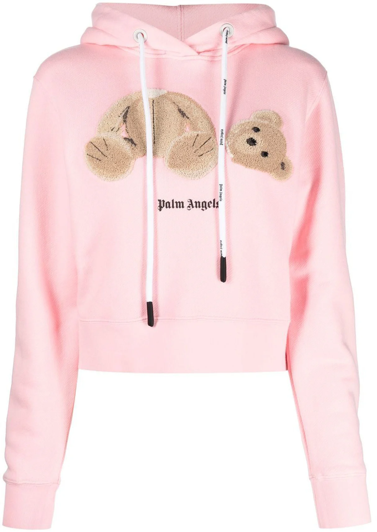 BEAR HOODIE in pink - Palm Angels® Official