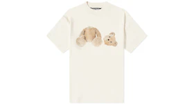 Palm Angels Teddy Bear T-shirt FW22 Butter/Brown