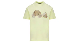 Palm Angels Teddy Bear T-shirt Fluorescent Yellow