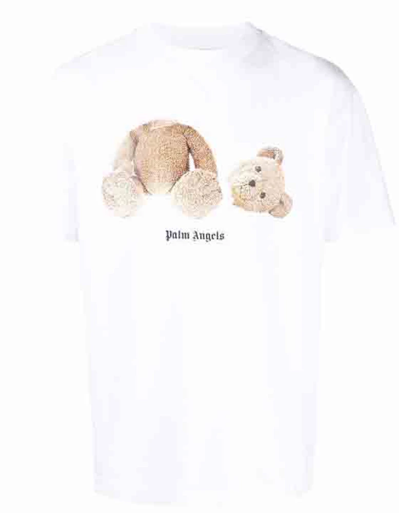 Palm Angels Teddy Bear T-Shirt White
