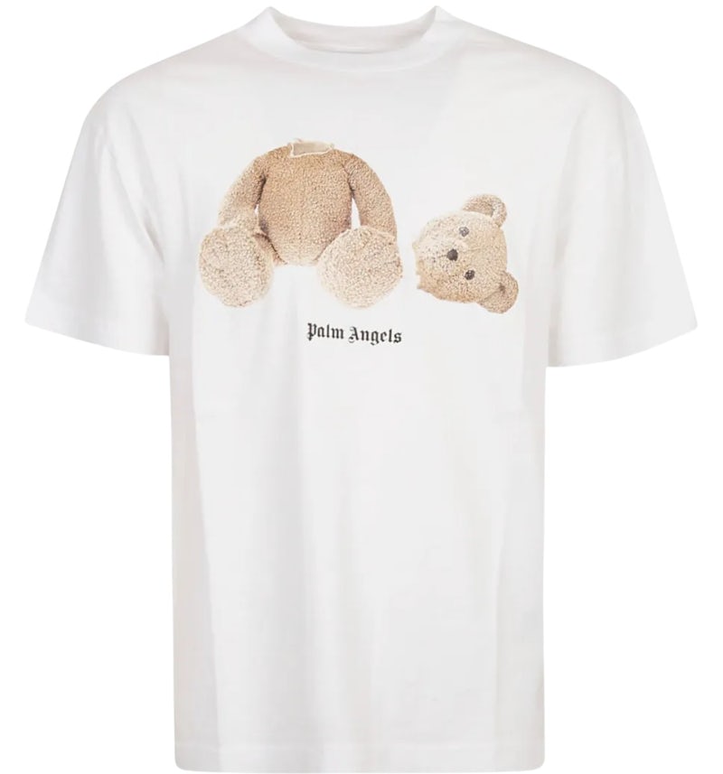 Palm Angels Teddy Bear T-shirt White Men's US