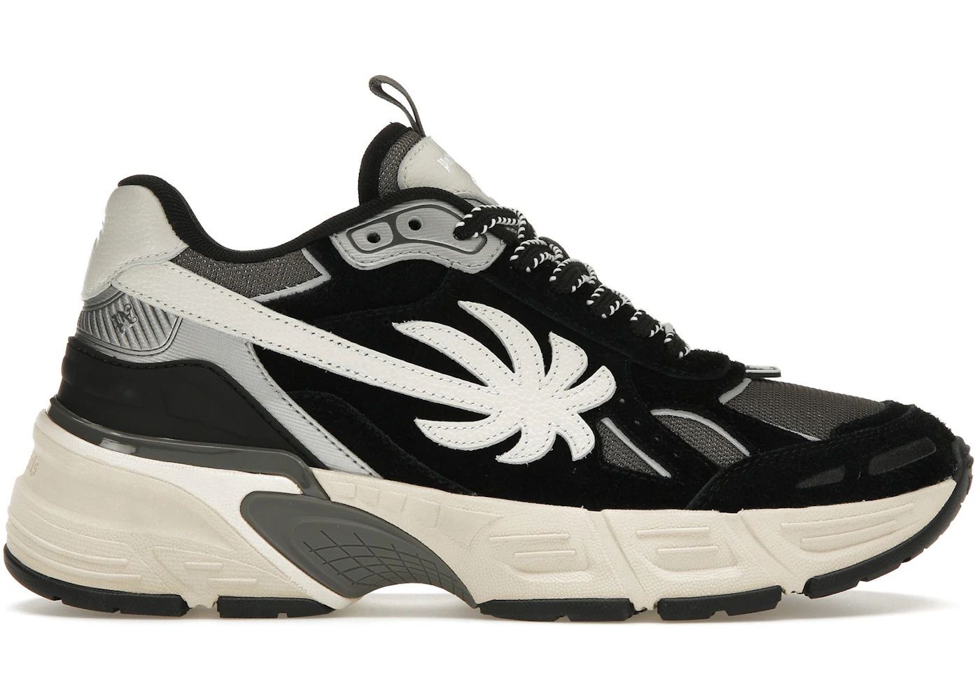 Palm Angels Le Palm Runner Noir Blanc Homme Style