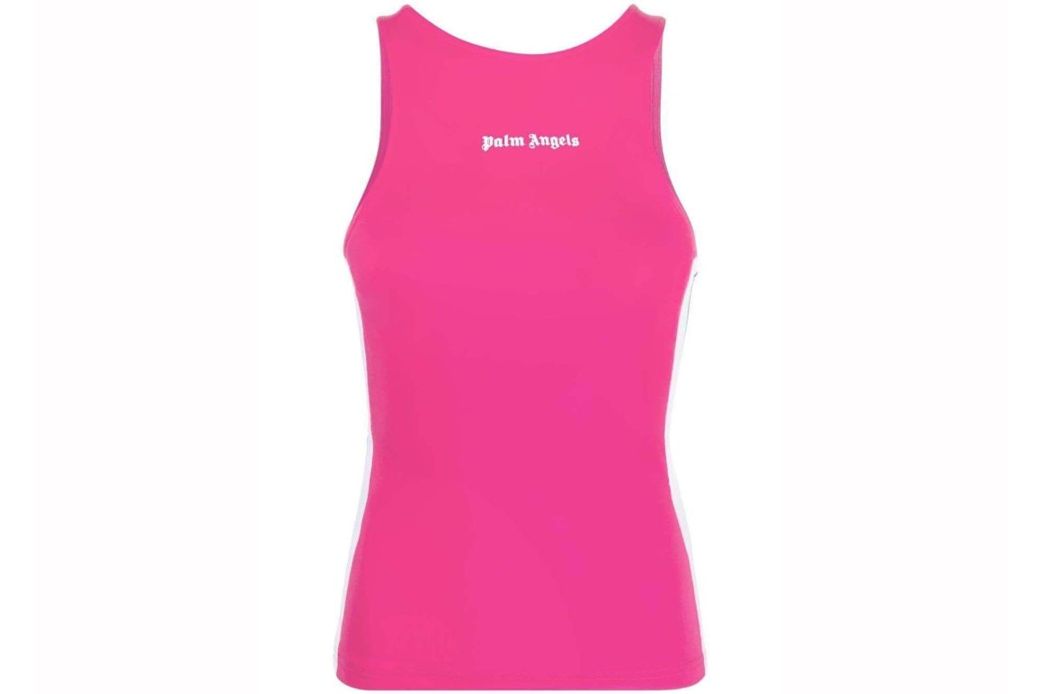 Pre-owned Palm Angels Track Active Tank Top Pink