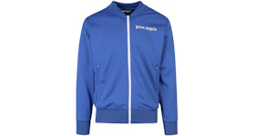 Palm Angels Track Jacket Electric Blue/White