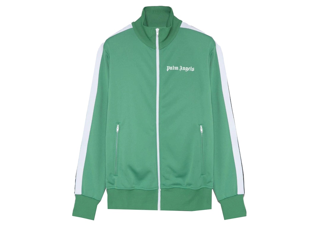 Pre-owned Palm Angels Track Jacket Green
