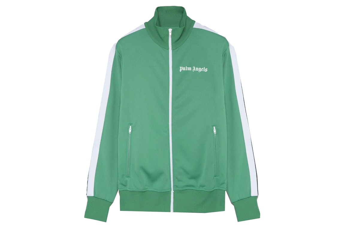 Pre-owned Palm Angels Track Jacket Green