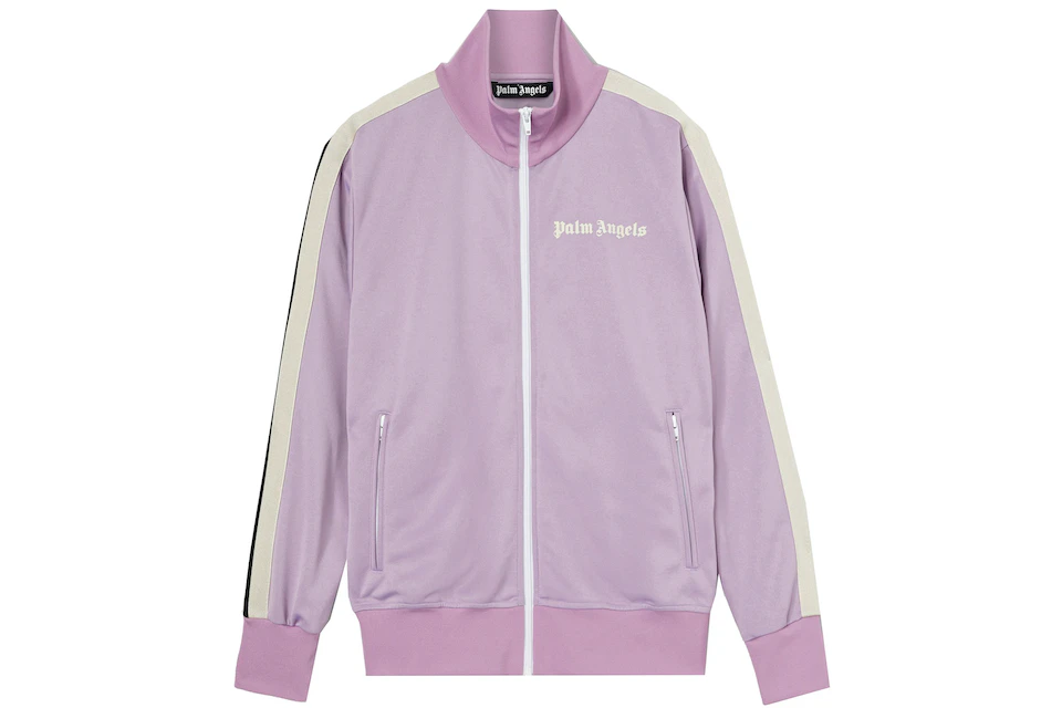 Palm Angels Track Jacket Lilac/Off-White