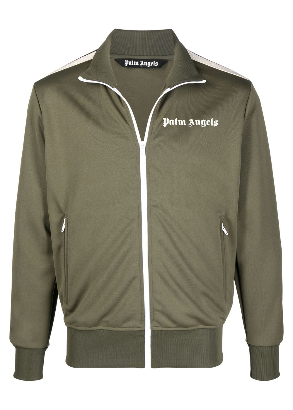 Palm Angels Track Jacket Military Off-White