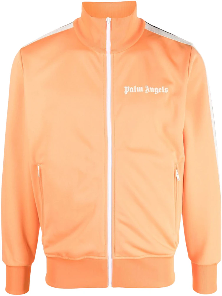 Palm Angels Track Jacket Orange/Off-White Men's - SS23 - US