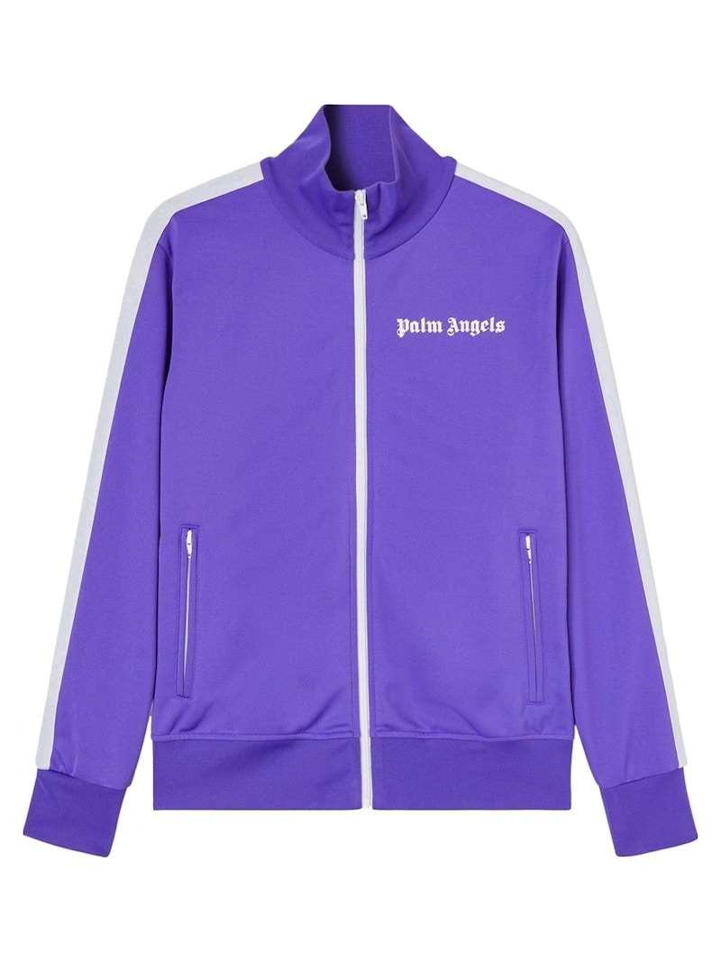 Palm Angels Track Jacket Purple Black Men s SS22 US