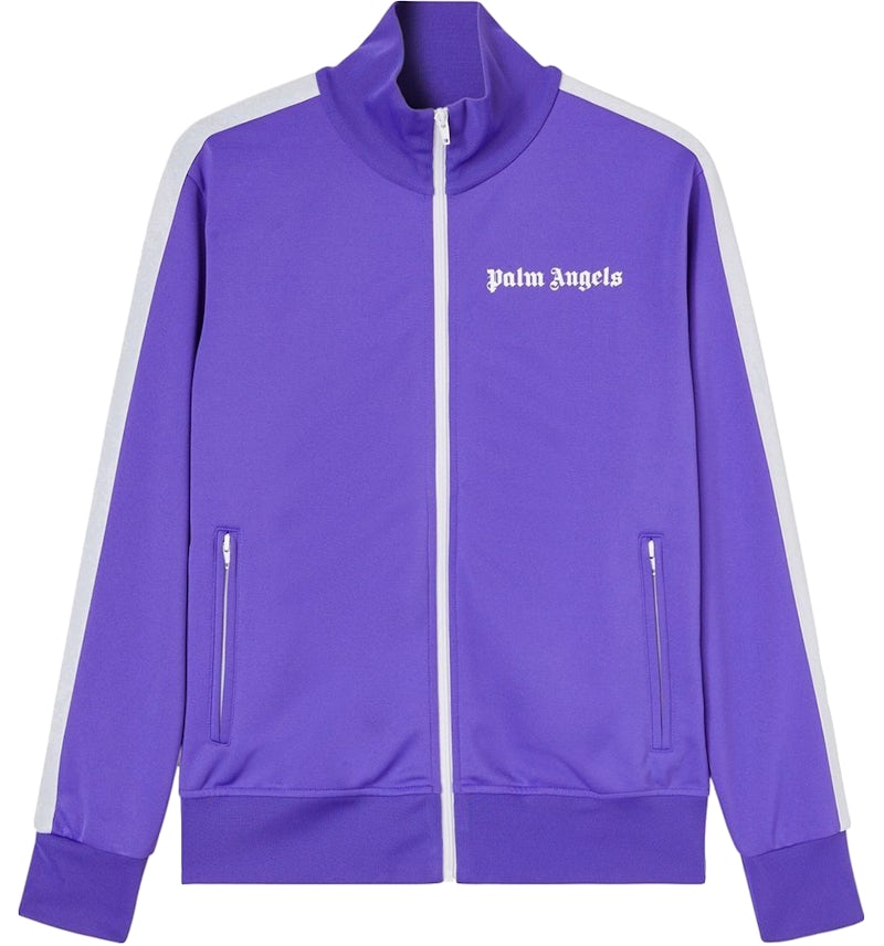 Palm Angels Track Jacket Purple/Black Men's SS22 US