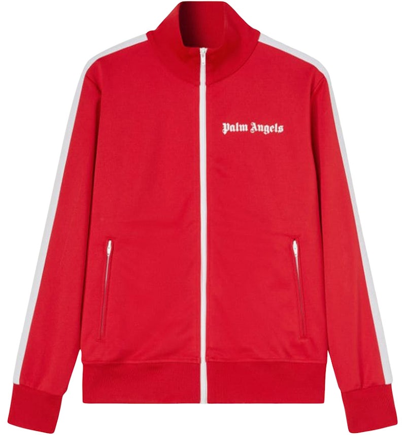 Palm Angels Track Jacket Red/White Men's FW22 US
