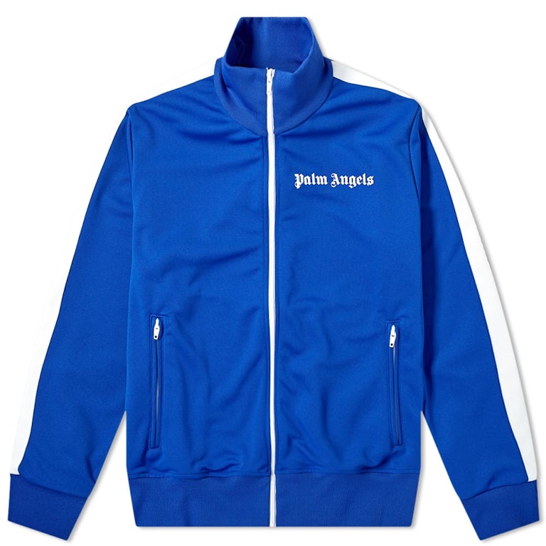 Pre-owned Palm Angels Track Jacket Royal Blue