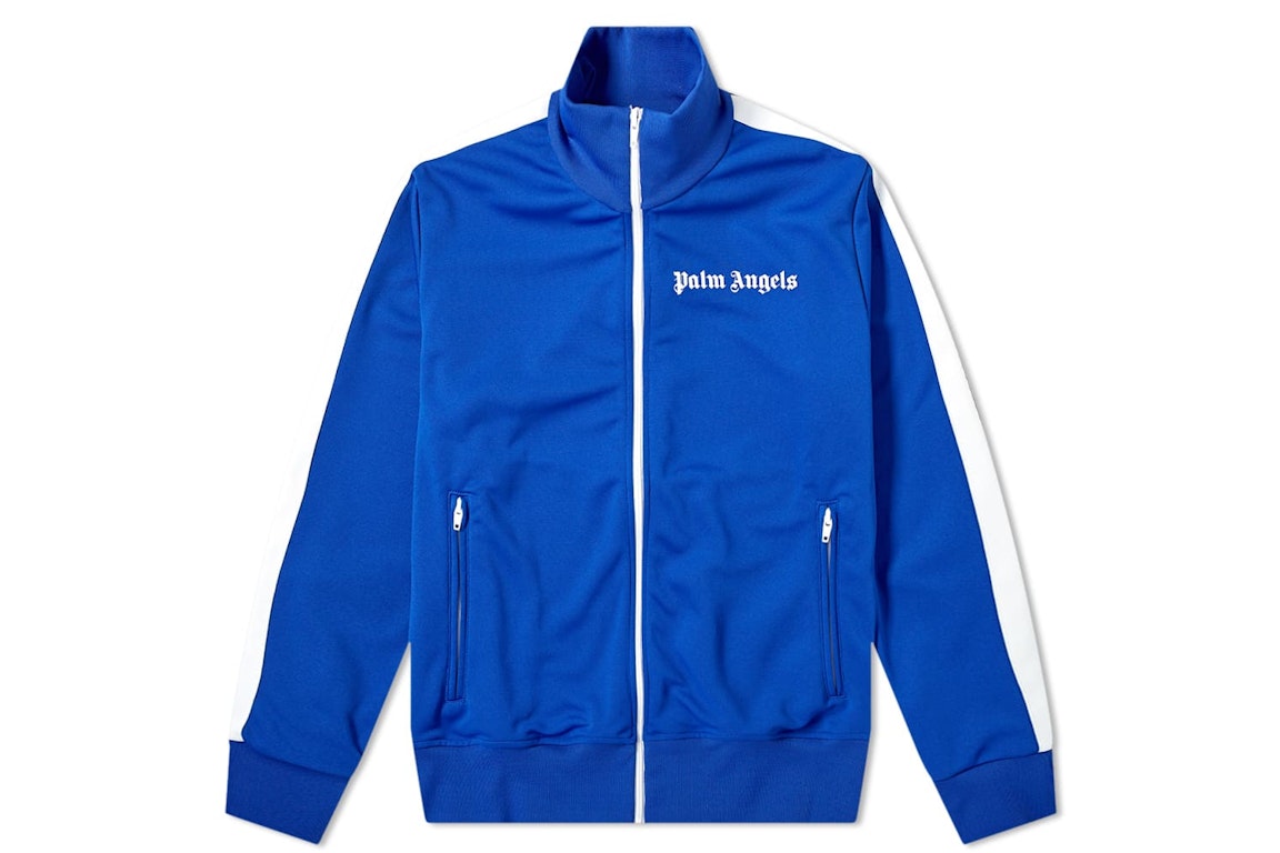 Pre-owned Palm Angels Track Jacket Royal Blue