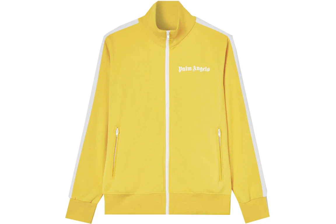 Palm Angels Track Jacket Yellow/White