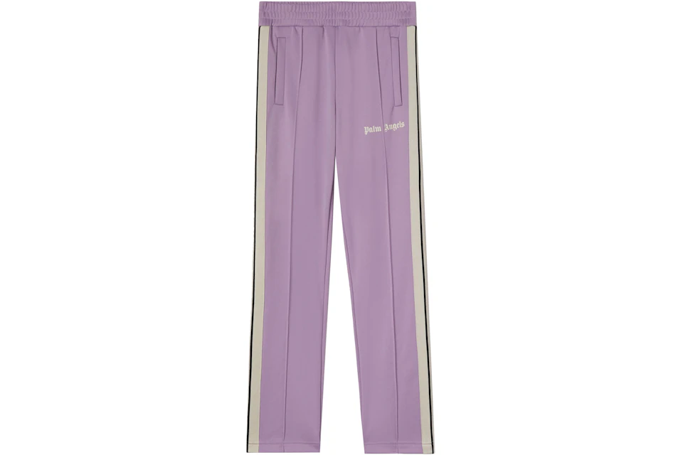 Palm Angels Track Pants Lilac/Off-White
