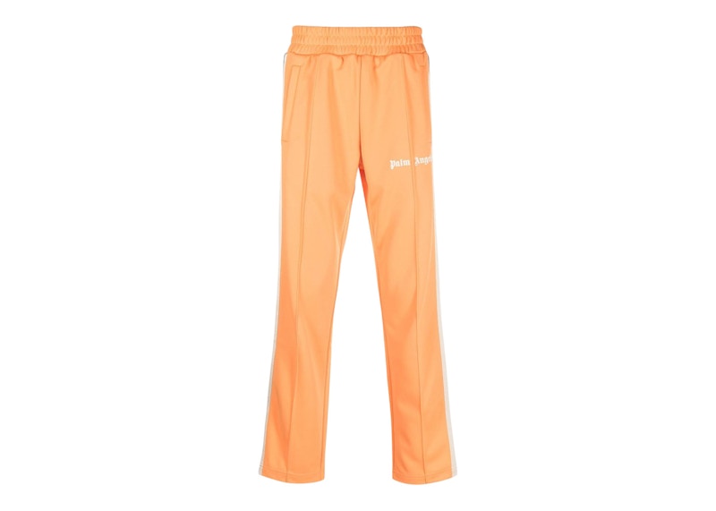 White and orange hot sale track pants