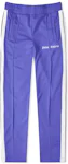 Palm Angels Slim Fit Track Pants Blue/Off White Men's - SS22 - US