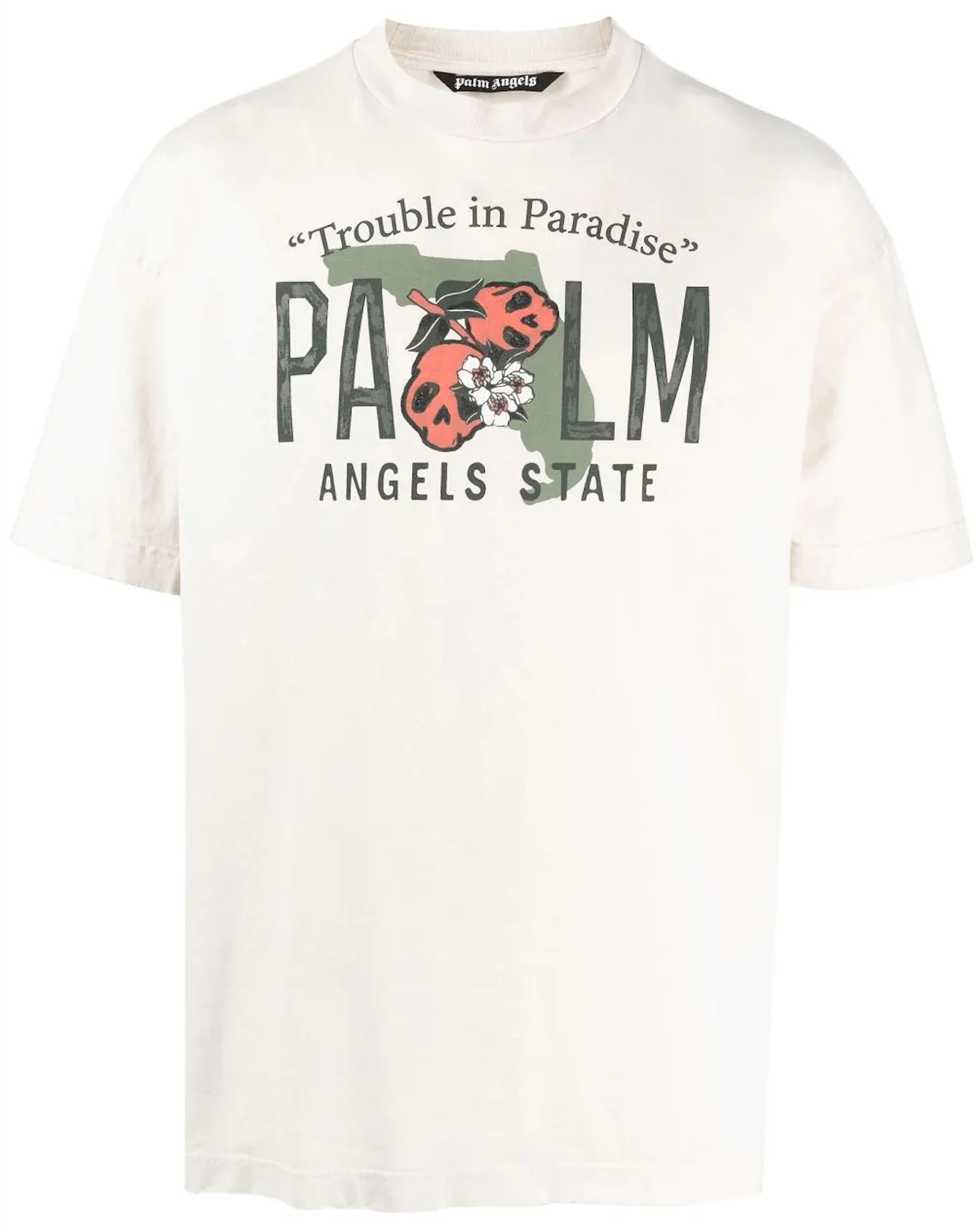 PALM ANGELS KIDS Logo-Print Cotton-Jersey Sweatshirt for Men