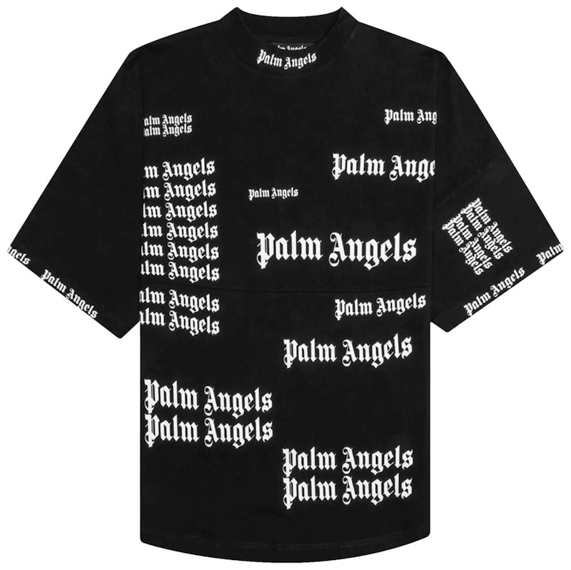 Palm Angels Ultra Logo T-shirt Black/White Men's - SS23 - US