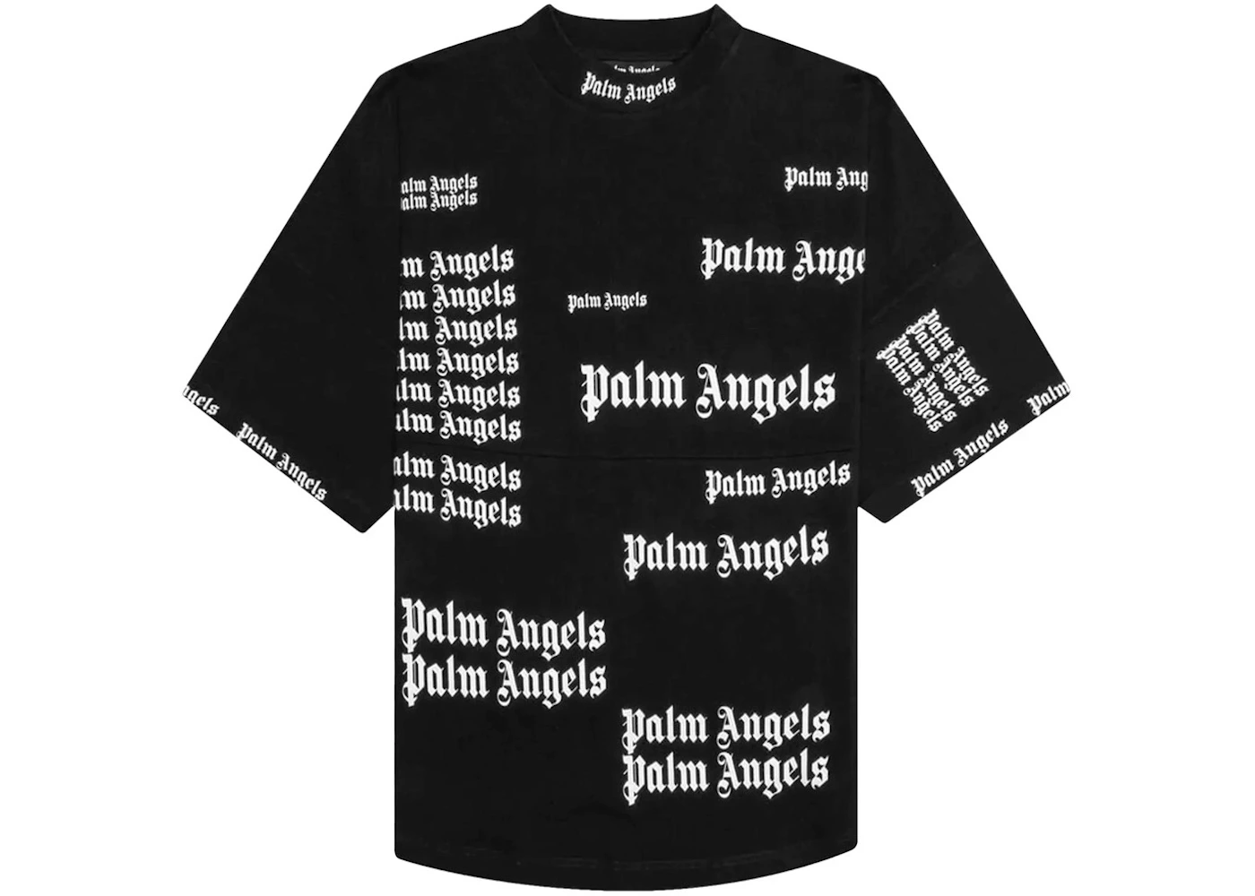 Palm Angels Ultra Logo T-shirt Black/White Men's - SS23 - US