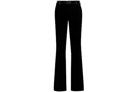 Palm Angels Velvet Suit Pants Black - US Palm Angels Velvet Suit Pants Black - US