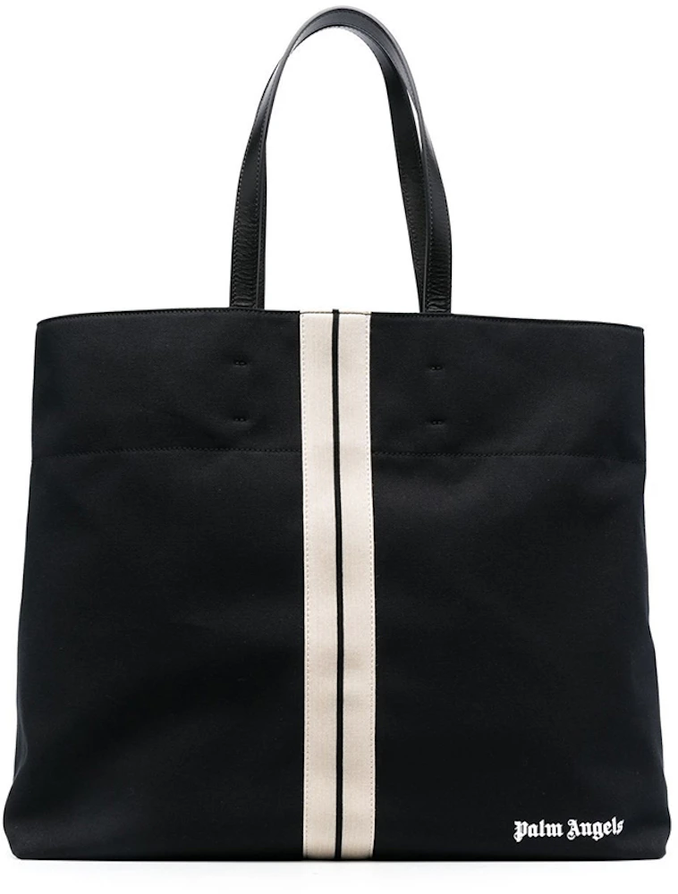 Palm Angels Venice Track Tote Bag Black/Off-white Men's - SS23 - US
