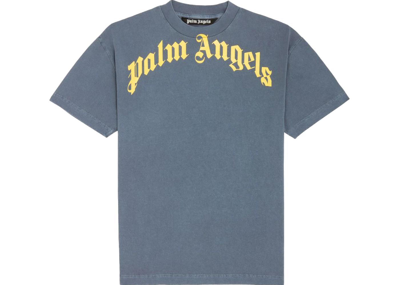Palm Angels Vintage T-shirt Navy Men's - SS21 - US