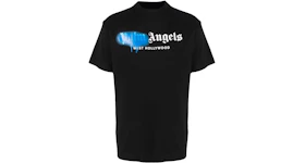 Palm Angels West Hollywood Sprayed Logo T-shirt Black