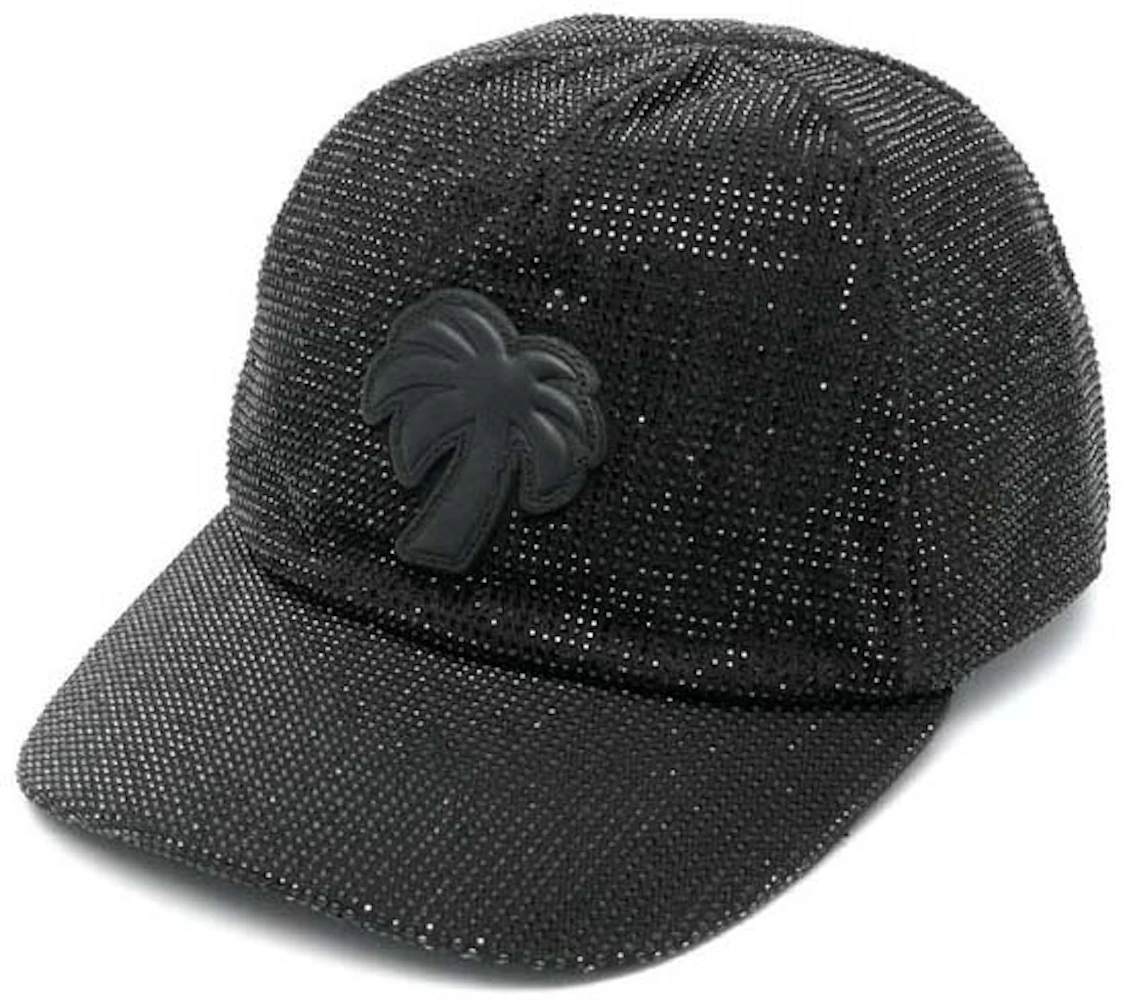 Palm Angels Women Big Palm Cap Black in Polyester - US