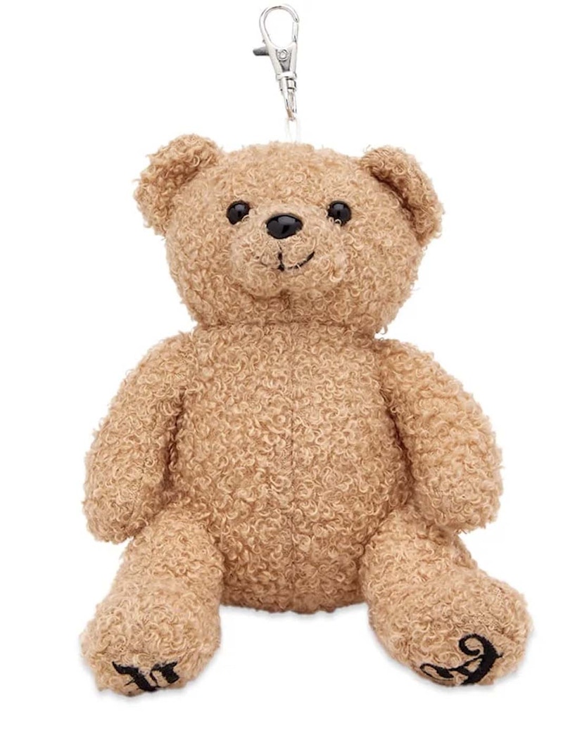 【関税＆送料込み】Palm Angels Bear Peluche Keyring Brown PALM ANGELS - 【25AW】ベア ペルチェ キーリング / BEAR