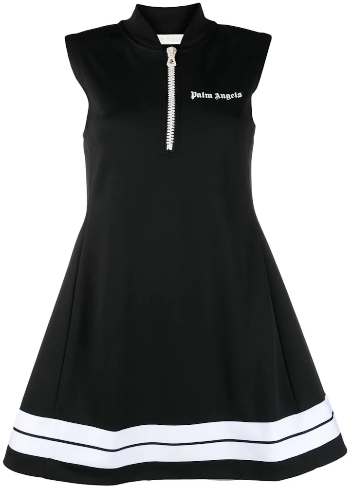 Palm Angels Womens A-Line Track Dress Nougat/Black - SS21 - US