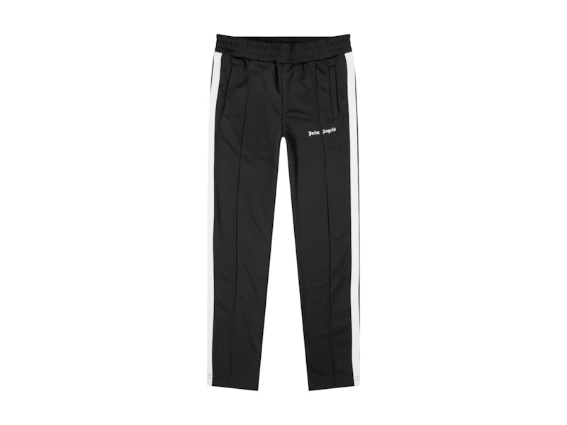 Pre-owned Palm Angels Women's Classic Track Pants In Black/white