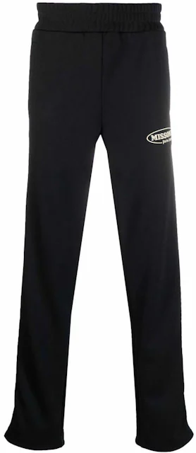 Palm Angels Track Pants with Contrasting side Bands and Ankle Zip